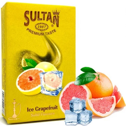 Табак Sultan Ice Grapefruit (Грейпфрут Лёд) 50гр купить